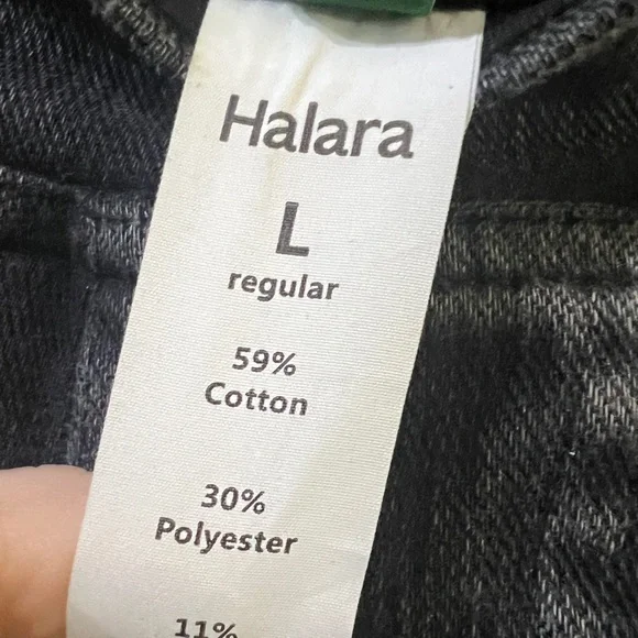 Halara Flex™ Mid Rise Pockets Straight Leg Casual Cargo Jeans - Picture 5 of 5